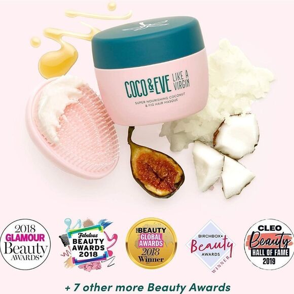 Coco & Eve Like a Virgin Hair Mask & Detangler set - Picture 3 of 11